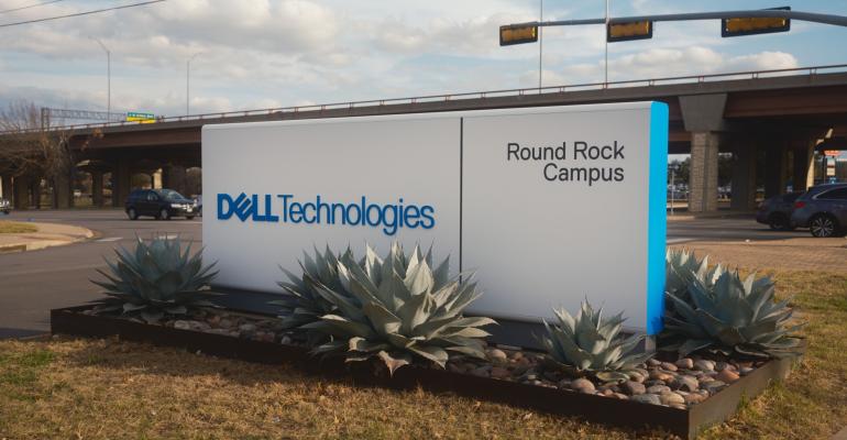 Dell Technologies sign on a road