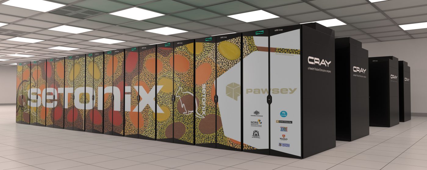 photo of Setonix supercomputer